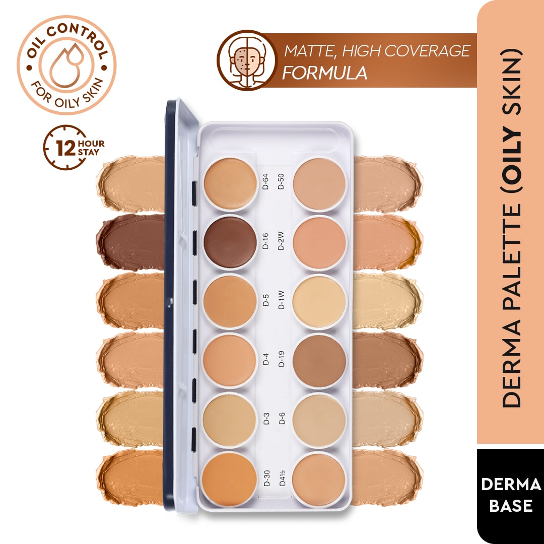 COVER & CONCEAL 12-1 DERMA PALETTE (METAL)