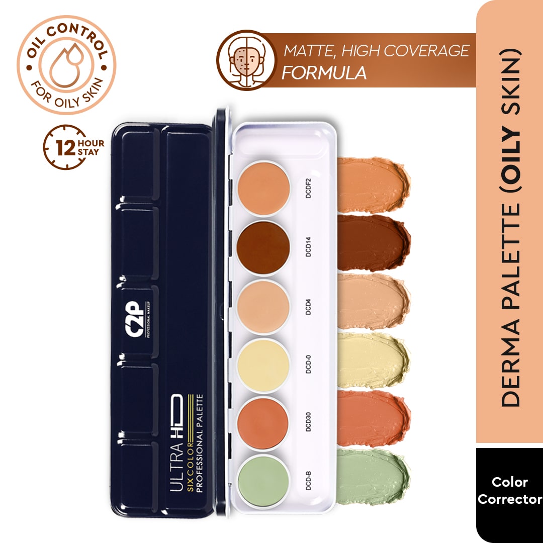 COVER & CONCEAL 6-1 ULTRA HD DERMA PALETTE (Metal)