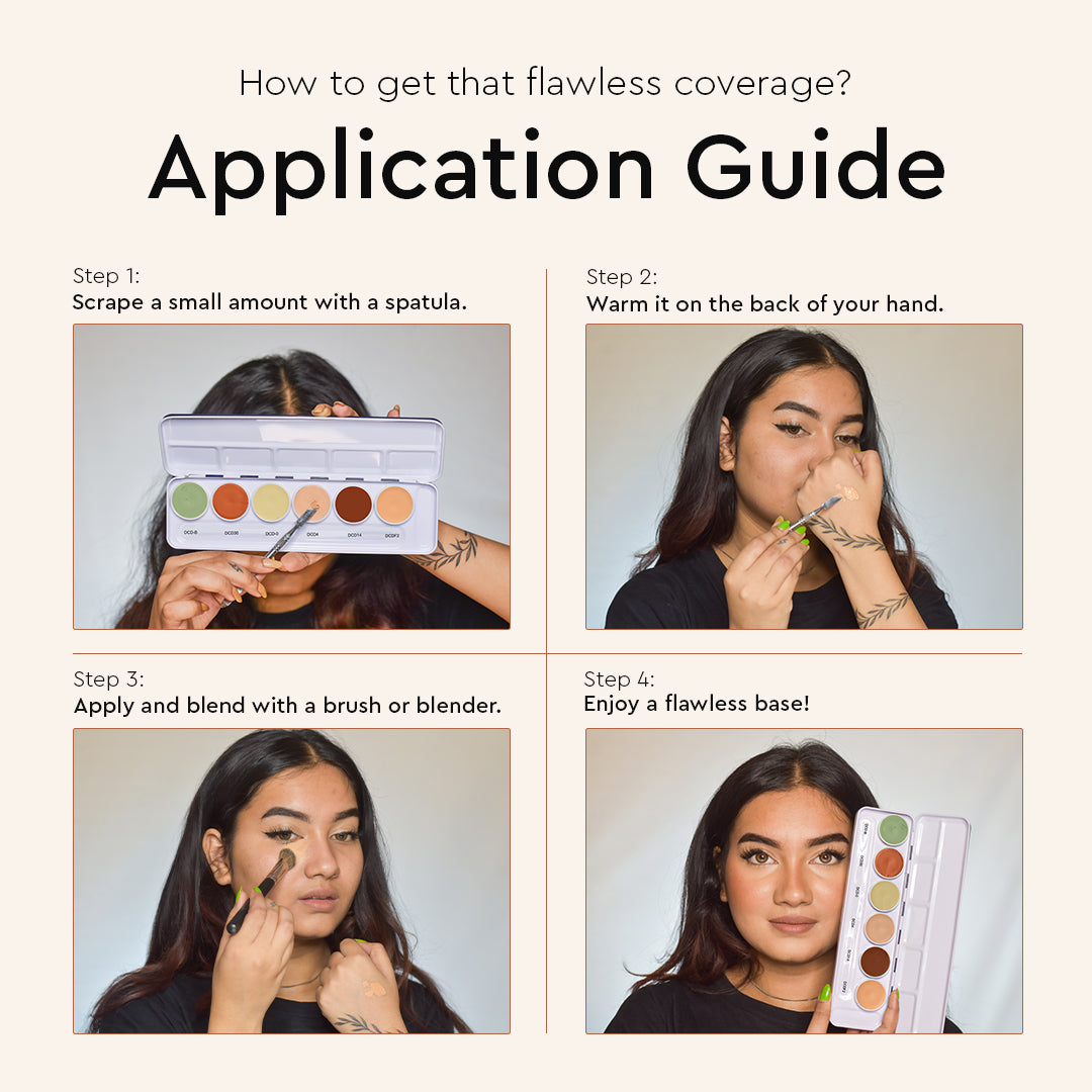 COVER & CONCEAL 6-1 ULTRA HD DERMA PALETTE (Metal)