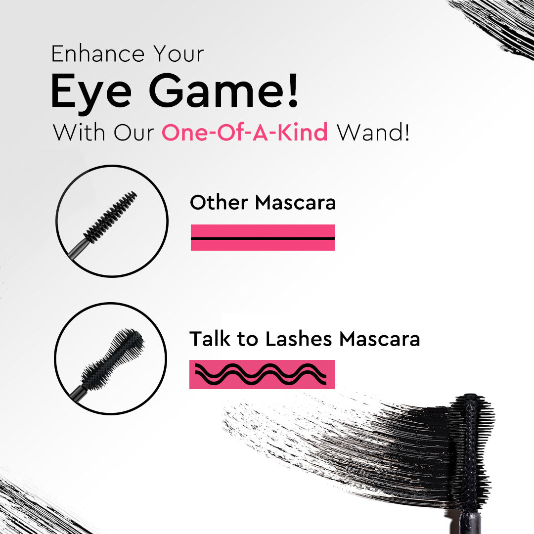 TALK TO LASHES MASCARA VOLUMINIZING & LENGTHENING MASCARA (7ml)