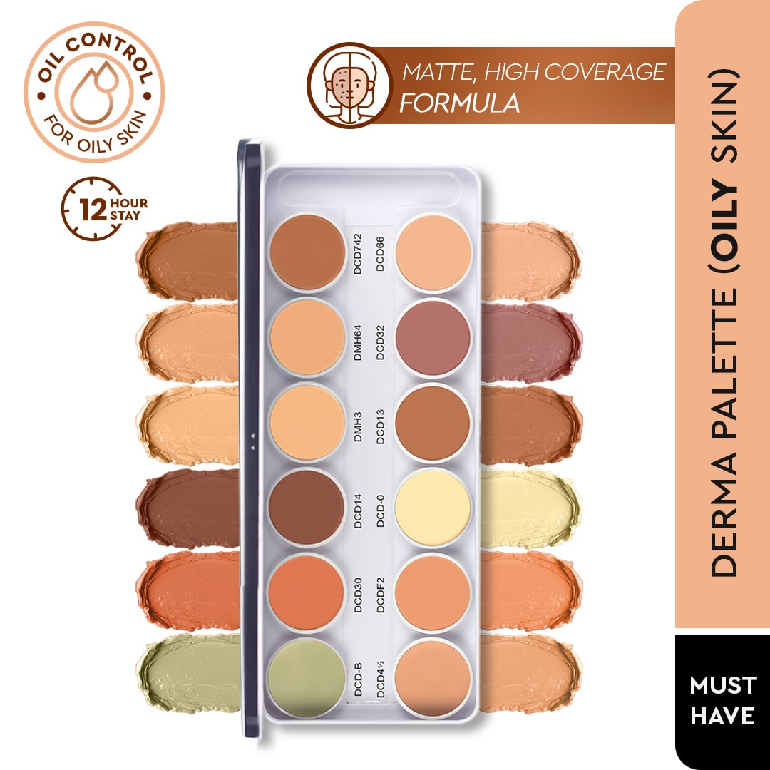 COVER &amp; CONCEAL 12-1 DERMA PALETTE (METAL)