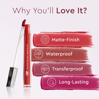 CELEB SECRET MATTE FX LIQUID LIPSTICK