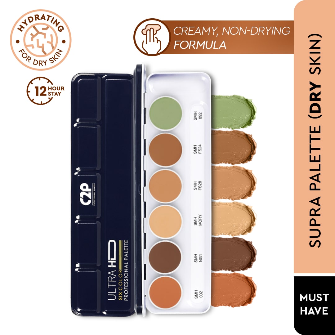 COVER &amp; CONCEAL 6-1 ULTRA HD SUPRA PALETTE (Metal)