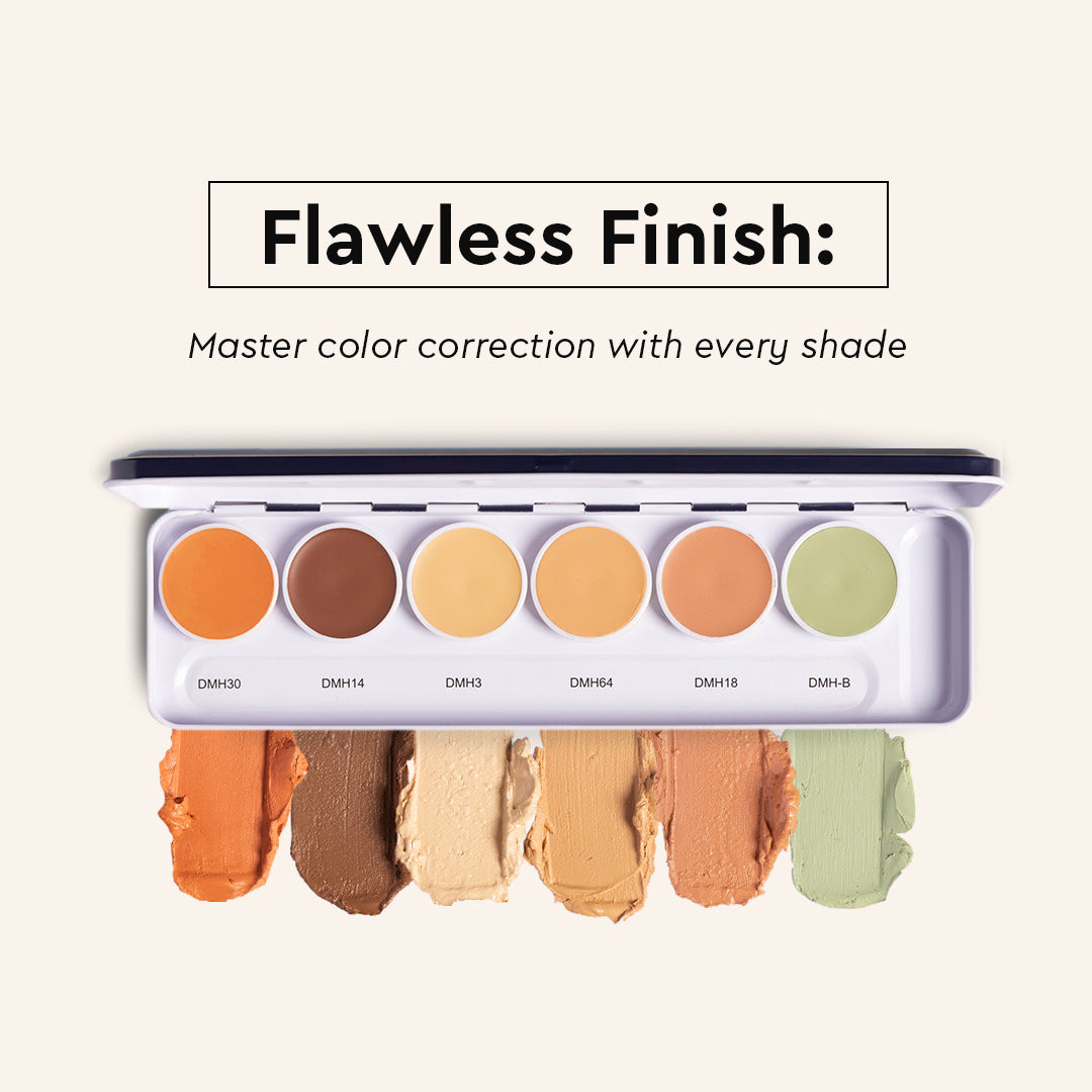 ULTRA HD COVER &amp; CONCEAL DERMASHIELD PALETTE 6 IN 1