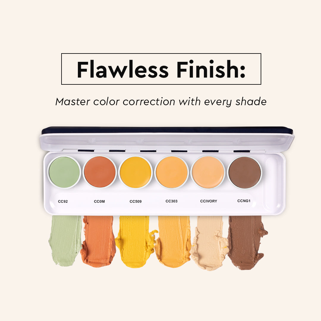 ULTRA HD COVER AND CONCEAL SUPRAEMESHIELD PALETTE 6 IN 1