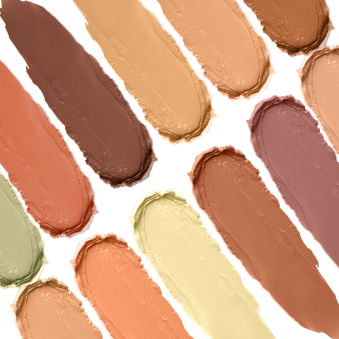 COVER &amp; CONCEAL 12-1 DERMA PALETTE - For Pigmented &amp; Oily Skin | Full Coverage Concealer, Foundation &amp; Contour Kit