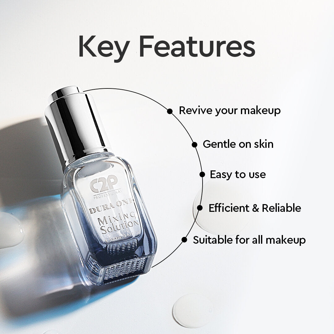 Duraone Mixing Solution - Revive Dried Makeup (20ml)