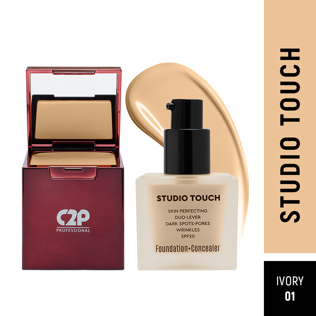 2-in-1 Foundation + Concealer| Full coverage with a lightweight feel