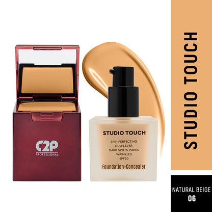 STUDIO TOUCH FOUNDATION + CONCEALER DUO