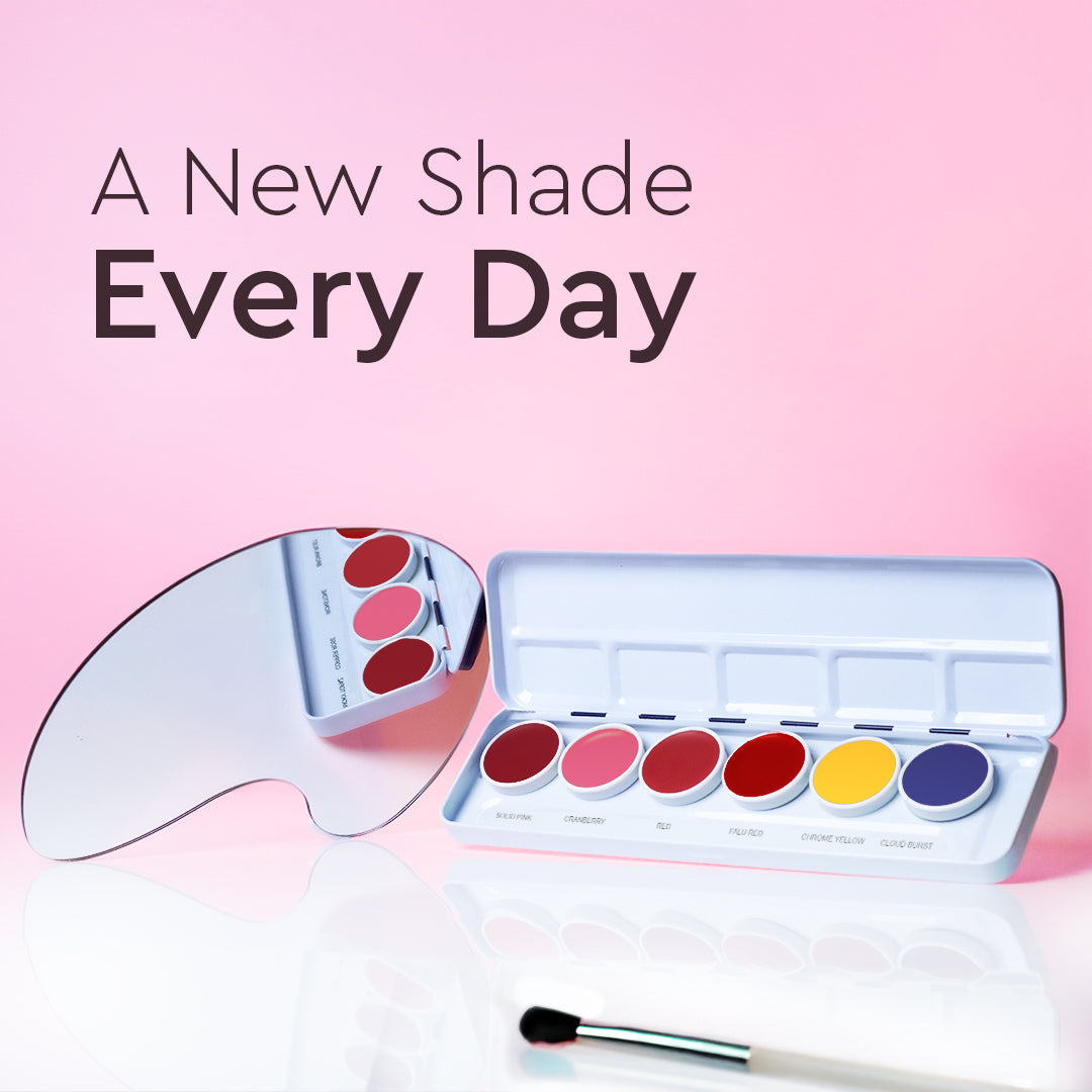 Ultra HD 6-Color Lip Palette – Create, Blend, and Shine with Long-Lasting, Hydrated Color