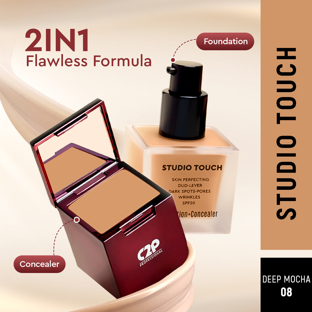 STUDIO TOUCH FOUNDATION + CONCEALER DUO