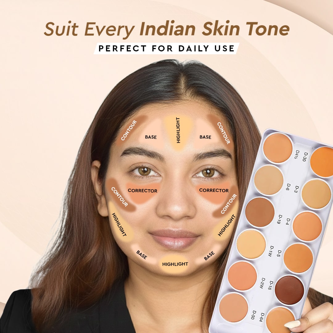 COVER &amp; CONCEAL 12-1 DERMA PALETTE (METAL)