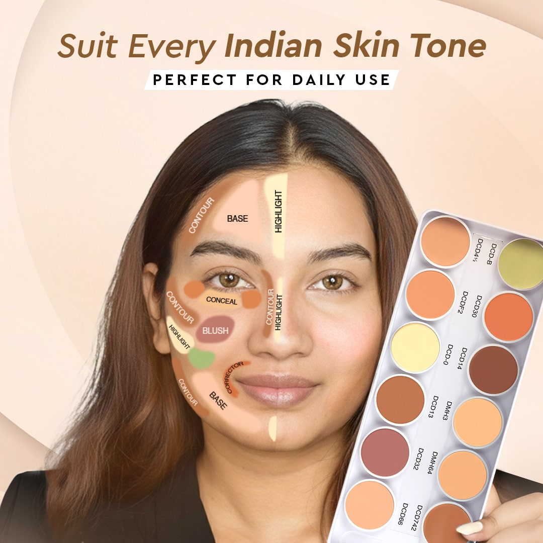 COVER &amp; CONCEAL 12-1 DERMA PALETTE (METAL)