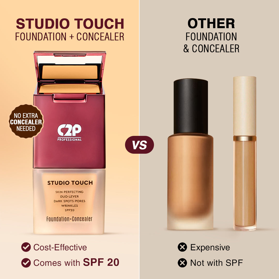 STUDIO TOUCH FOUNDATION + CONCEALER DUO