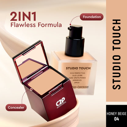 STUDIO TOUCH FOUNDATION + CONCEALER DUO