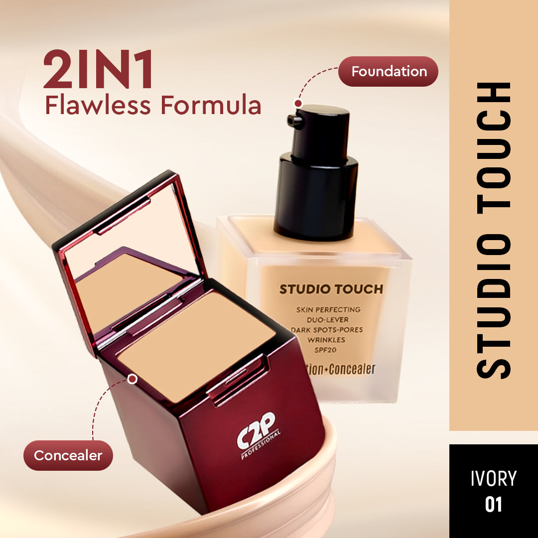 STUDIO TOUCH FOUNDATION + CONCEALER DUO