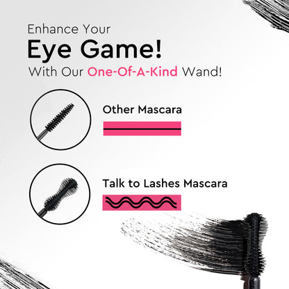 TALK TO LASHES MASCARA VOLUMINIZING &amp; LENGTHENING MASCARA (7ml)