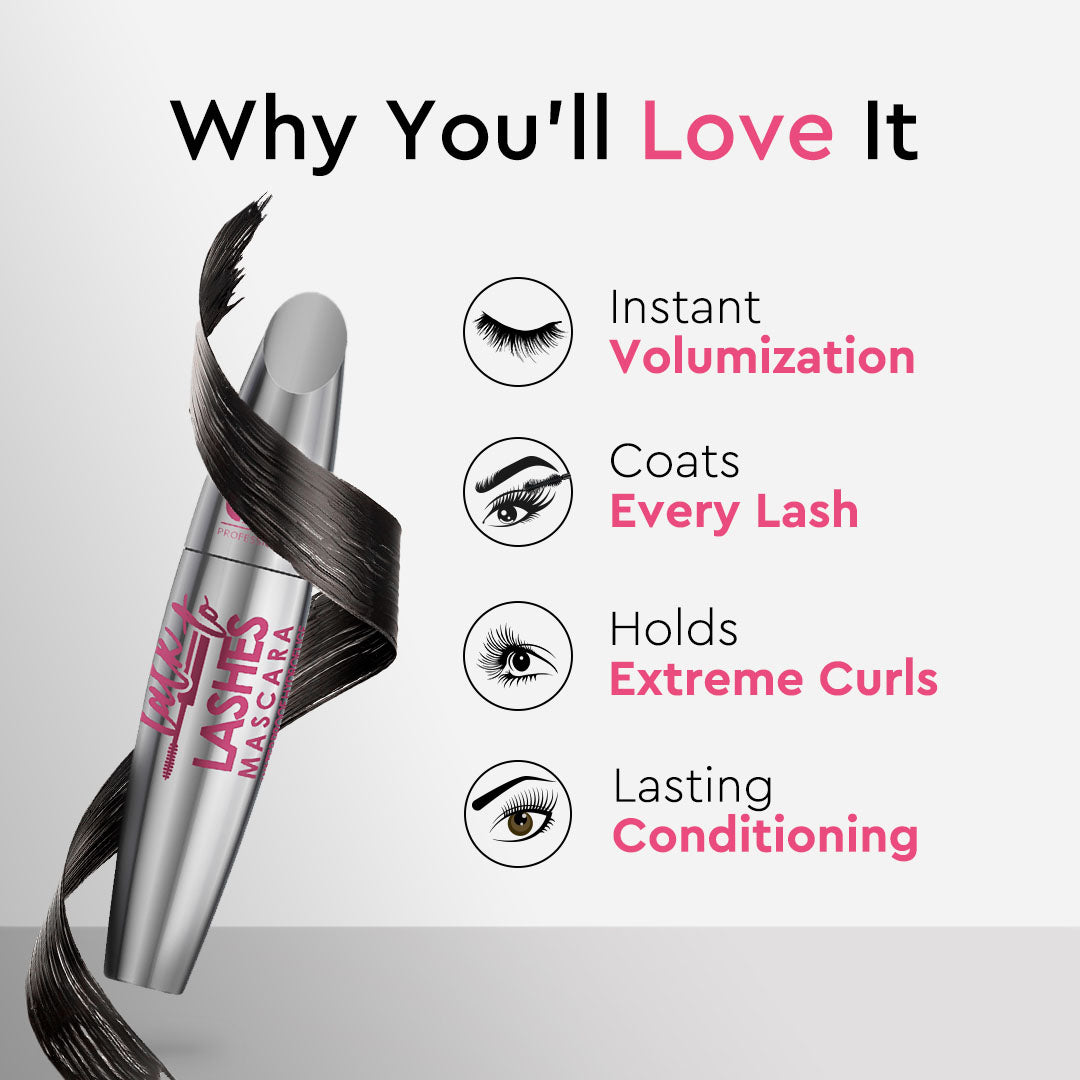 TALK TO LASHES MASCARA VOLUMINIZING &amp; LENGTHENING MASCARA (7ml)