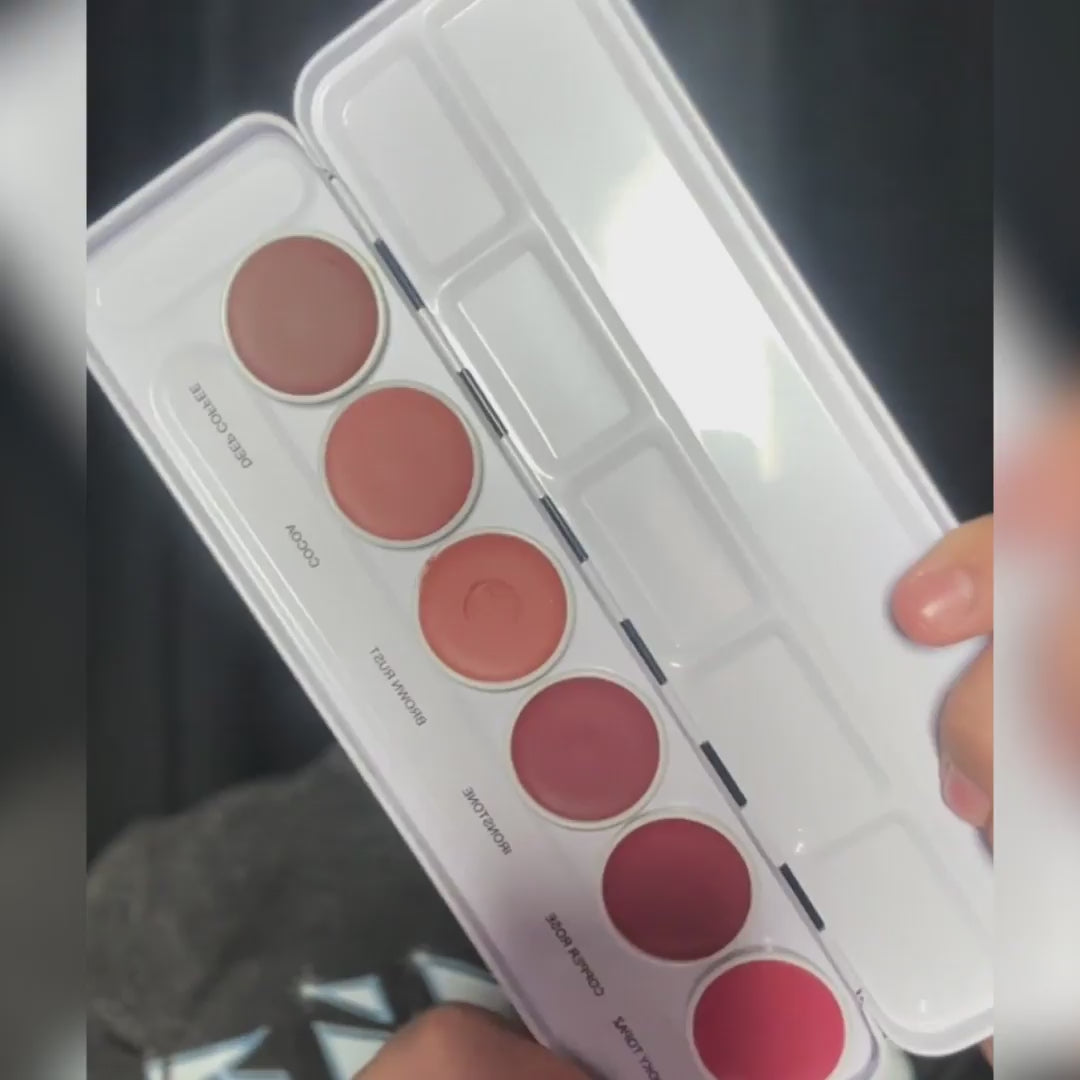 Ultra HD 6-COLOR LIP PALETTE