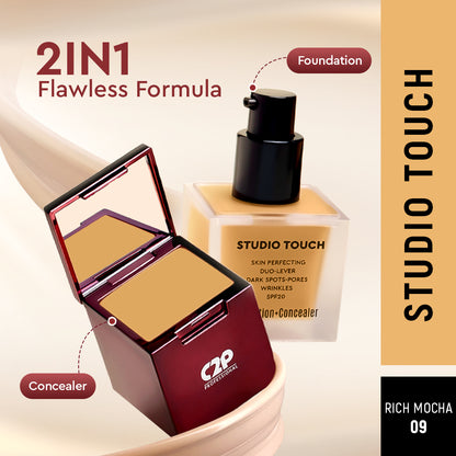 STUDIO TOUCH FOUNDATION + CONCEALER DUO