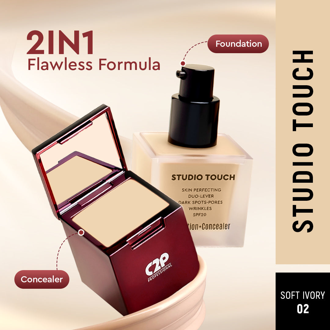 STUDIO TOUCH FOUNDATION + CONCEALER DUO