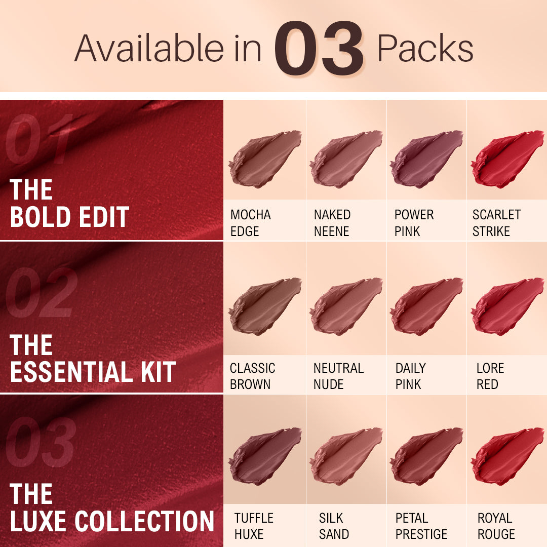 Lip Hues Velvet Liquid Lipstick| Velvet matte finish| Long-lasting &amp; smudge-proof