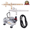 AIR BRUSH SERIES - S1 WITH METALLIC WHITE & ROSEGOLD GUN