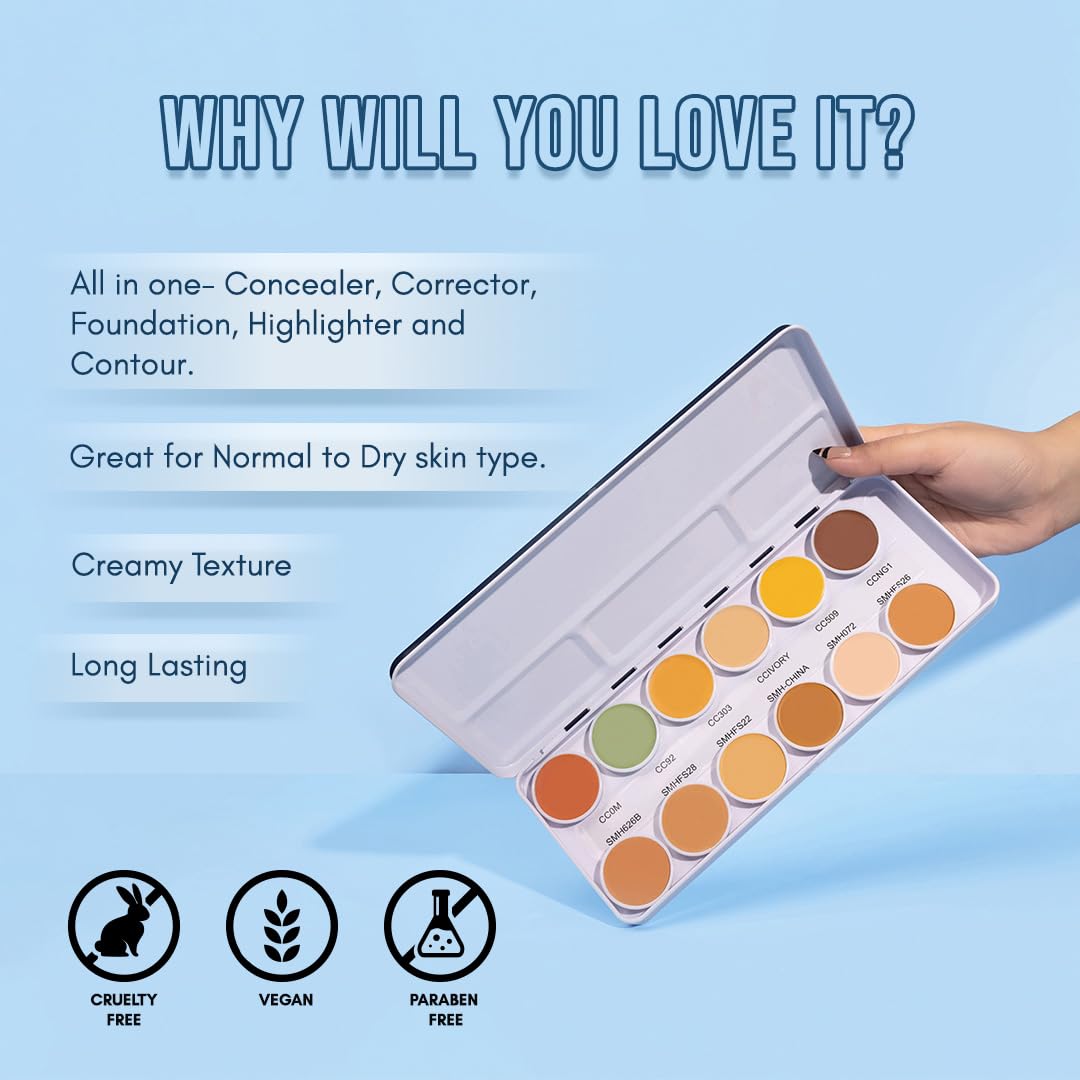 COVER &amp; CONCEAL 12 IN 1 PALETTE