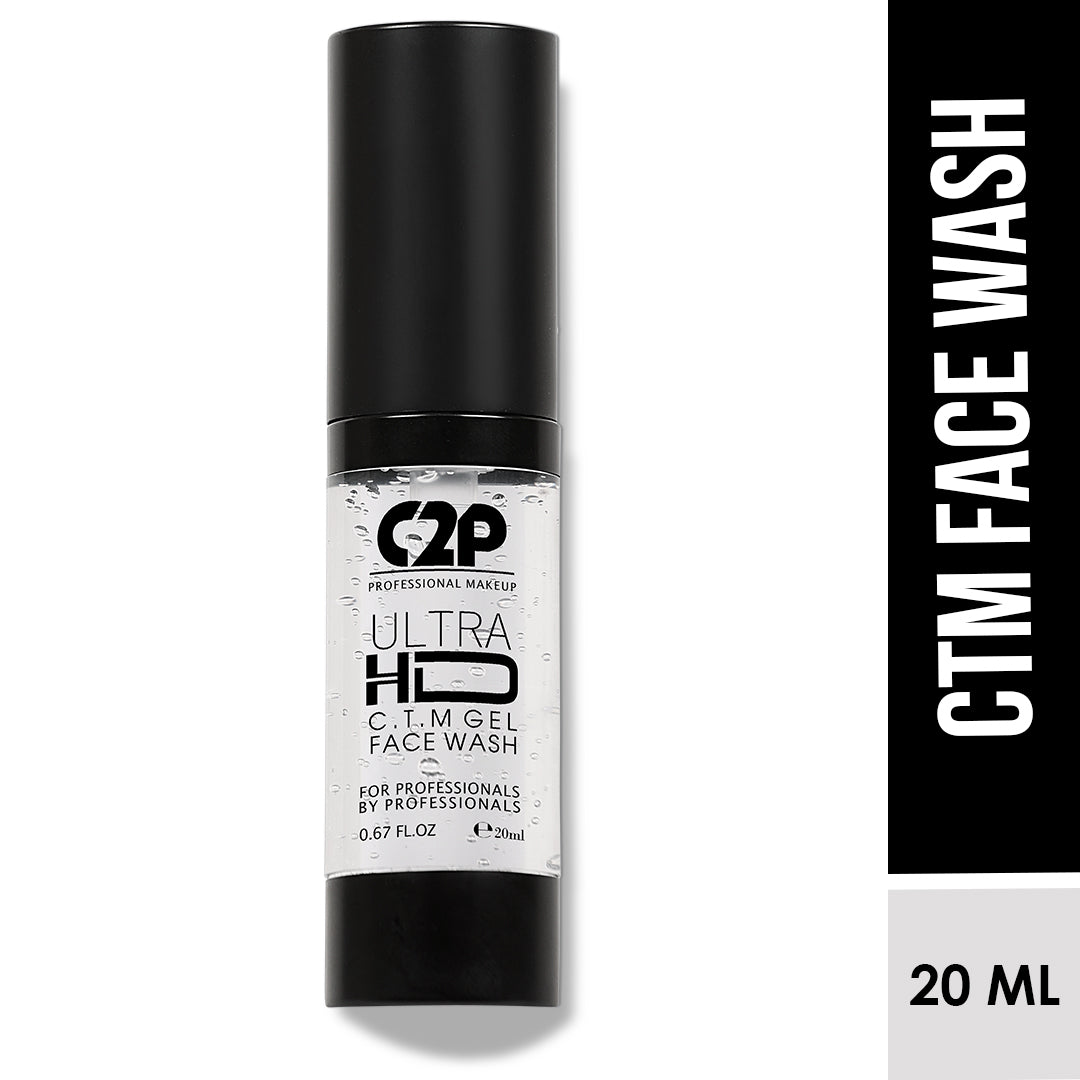 ULTRA HD CLEANSER TONER MOISTURIZER FACE WASH (20 ml)