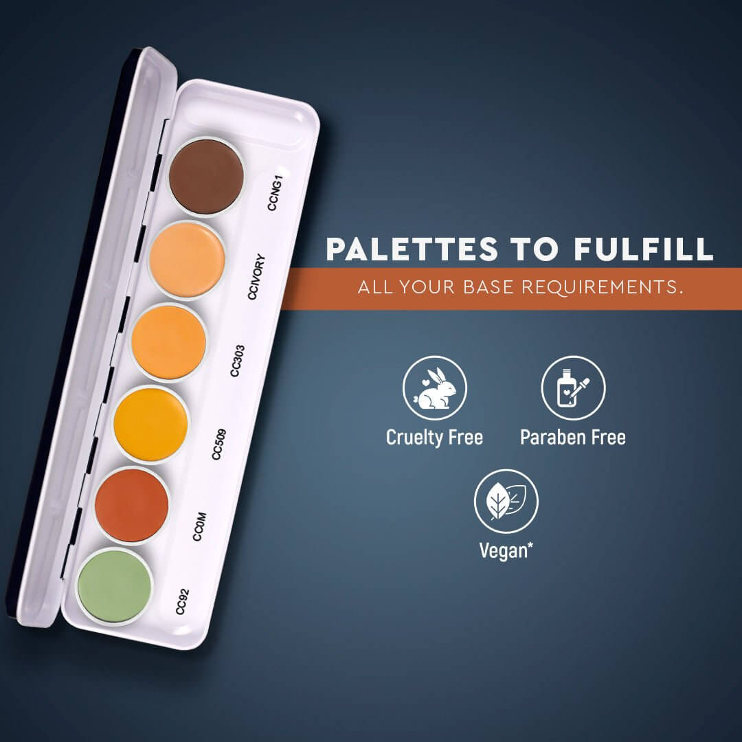 ULTRA HD COVER AND CONCEAL SUPRAEMESHIELD PALETTE 6 IN 1 Concealer