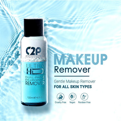 ULTRA HD DUAL PHASE EYE &amp; LIP MAKEUP REMOVER (120 ml)