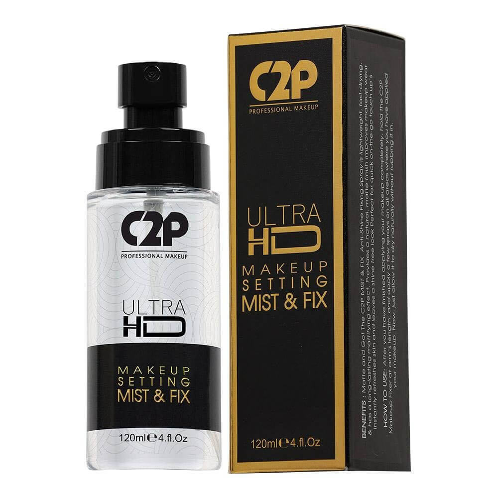 C2P ULTRA HD MAKEUP SETTING MIST & FIX - PLAIN